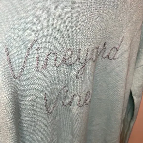 Vineyard Vines Women’s Hooded Knit Sweatshirt Medium - Picture 4 of 8